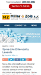 Mobile Screenshot of drugrecalllawyerblog.com
